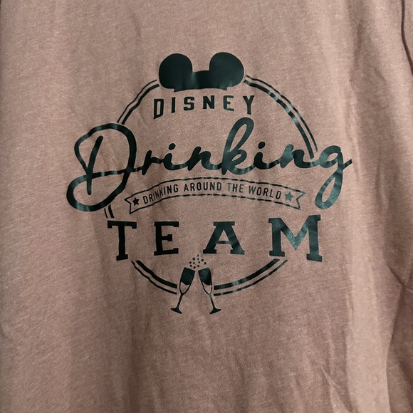 Unisex Disney drinking team tshirt size xl - Picture 3 of 5